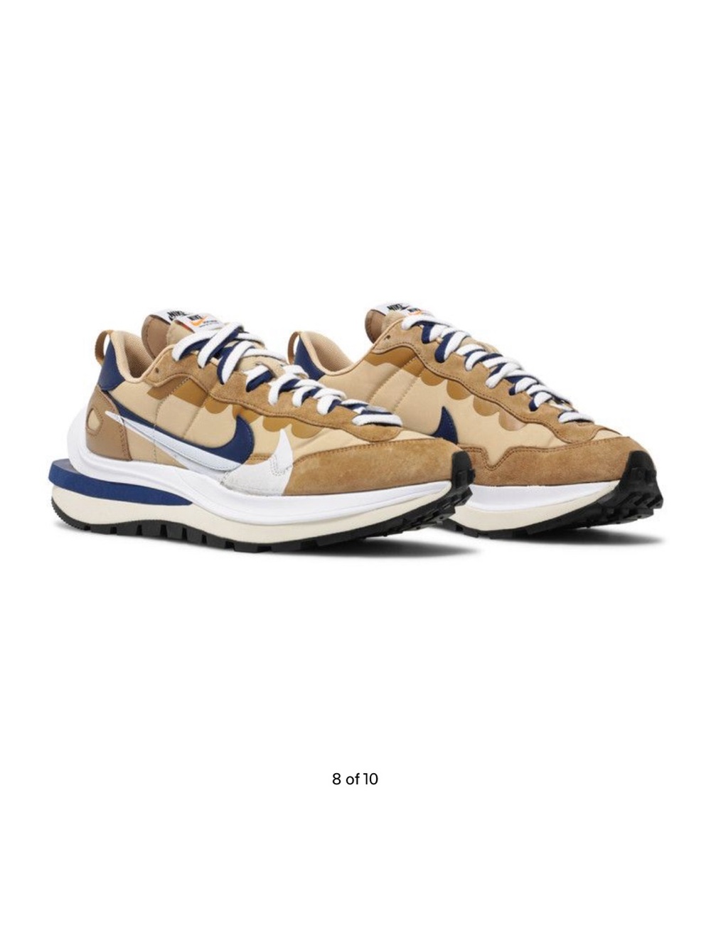 Sacai x Nike VaporWaffle “Sesame Blue Void”
